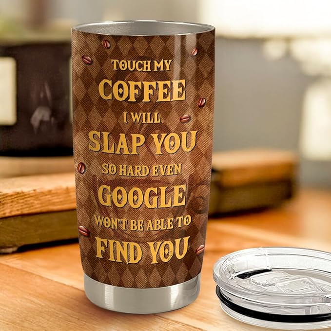 Black Cat Tumbler 20oz Stainless Steel Insulated Coffee Travel Mug Cup for Men Women on Birthday Christmas