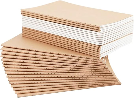 32 Pack A5 ruled Notebook Journals for travelers,students and office,Writing diary Subject Notebooks, Lined thick paper,60Pages, 30 Sheets,8.3x5.5inch