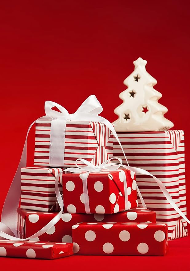 ValBox 8x8x4 Inches Gift Boxes 12 PCS Brown Paper Gift Boxes with Lids for Gifts, Wedding Present, Bridesmaid Proposal Box, Birthday Party Favor, Easy Assemble Box with 66ft Twine