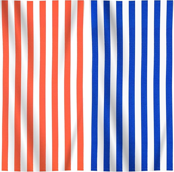 2 Packs Extra Large Beach Towel Bath Towel 72 * 40 Set Oversized Soft Microfiber Terry Blanket NOT Cotton Mexico Costa Bahamas Punta Absorbent Cana Trip Must Have Water Park Vacation Essentials