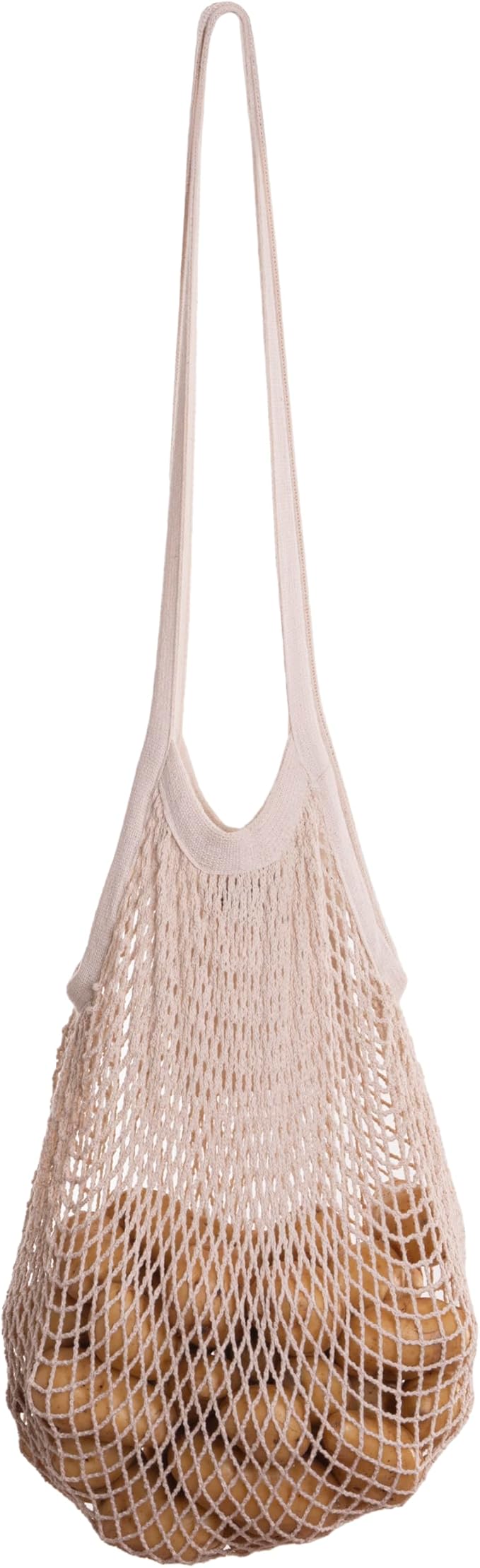 Cotton Mesh Onion Storage Bags - 100% Cotton, Reusable, and Washable Mesh Bags for Storing Potatoes, Onions, Garlic, and Other Root Vegetables - Foldable, Lightweight, and Airy Breathable (2 Totes)