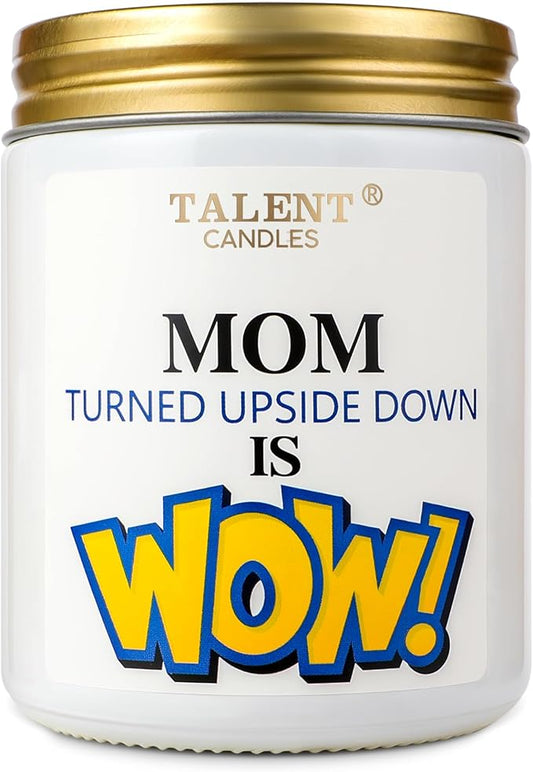 Scented Candle for Mother's Day - Perfect Home Decor Gift for Mom - Teen Mom, Birthday - 8.4oz Pear & White Jasmine Candle Jars