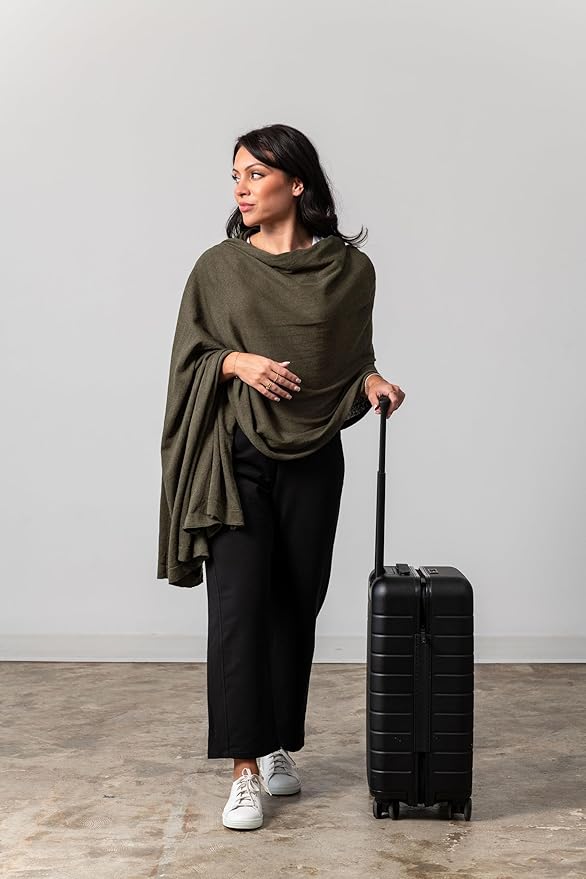 zestt Dreamsoft Travel Scarf, Wrap and Shawl for Women, Organic Cotton