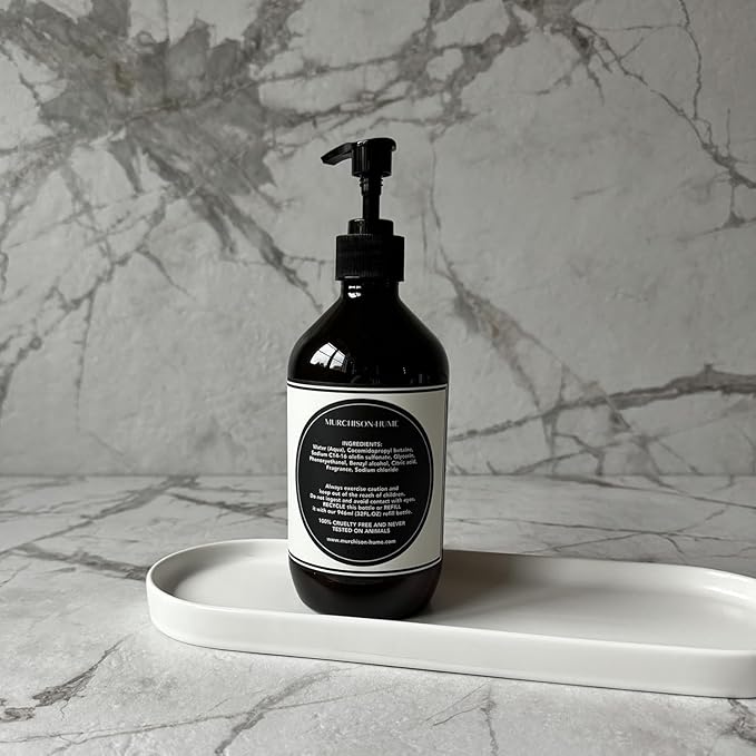Murchison-Hume Luxury Vegan Hand Soap with Pump Dispenser, Moisturizing Hand Wash, SLS, Paraben & Cruelty-Free, 17oz (Australian White Grapefruit)