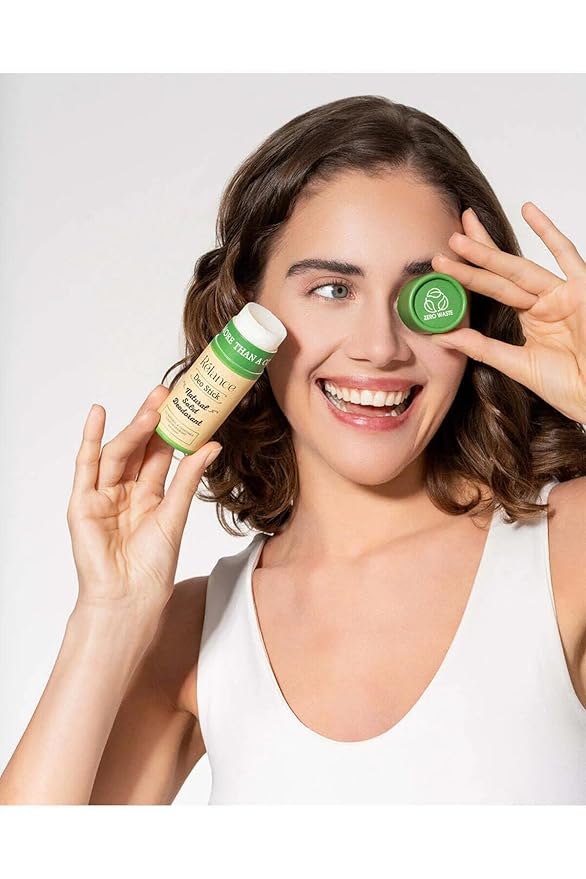 Relance Natural Solid Deodorant, Zero Waste, All Natural Vegetable, Eucalyptus and Orange Patchouli Scents, with Eco-Conscious Packaging (Eucalyptus)