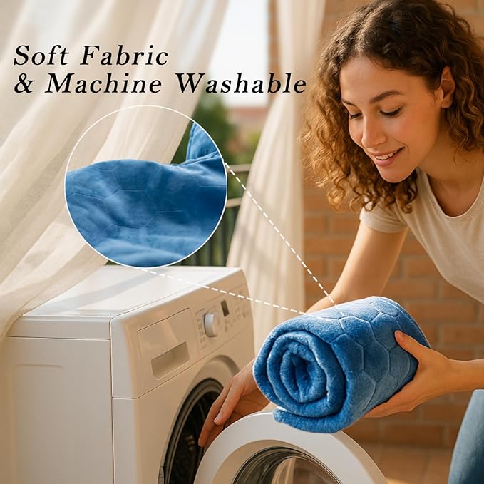 Nalax 30s Fast Heating Pad for Neck and Shoulders and Back, 6X Deeper Far Infrared Pain Relief, 8 Heat Settings Max 159℉, 4H Auto Off, Memory Function, Adjustable Strap, Christmas Gifts Women 24"x 20"