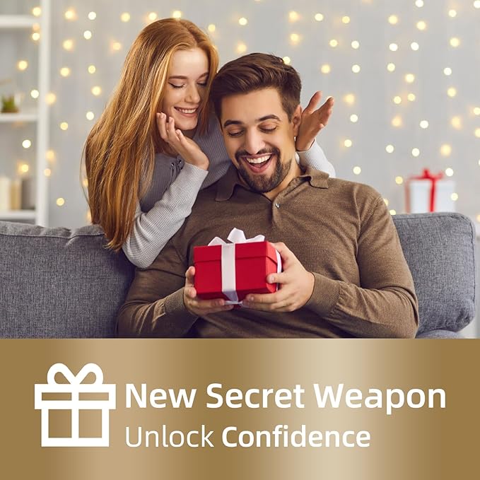 Electric Razor for Men: Rechargeable Foil Shaver with Push-Up Trimmer for Face - Cordless Wet/Dry/Anti-Slip Waterproof Shavers with LED Display - Metal Handheld Design, Light Gray Upgraded