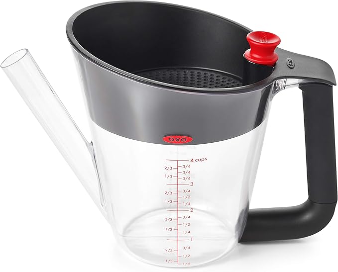 OXO Good Grips 4 Cup Fat Separator, Clear