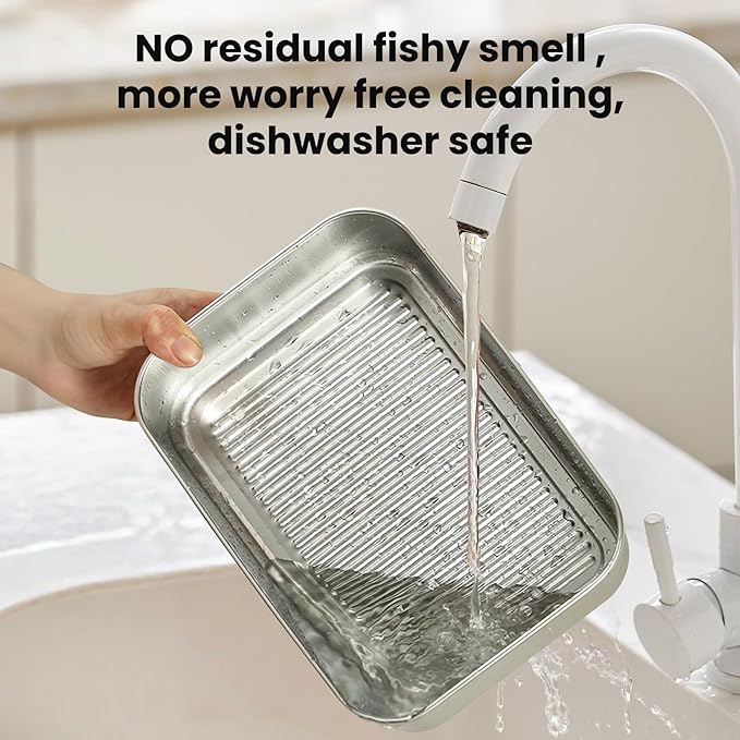 3 pcs Stainless steel food storage containers With lids，stainless steel snack containers，stainless steel lunch box，Easy Clean,Airtight & Leakproof for kitchen storage，Dishwasher safe (22oz+44oz+77oz)