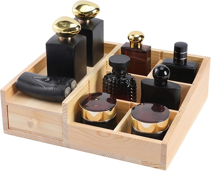 Cologne Organizer For Men,Perfume Organizer,Bathroom Organizers,Coffee Station Organizer,Shelf For Bathroom Counter,Counter Storage,Perfume Stand,Cologne Stand,Organizers for Vanity,Mens Gifts