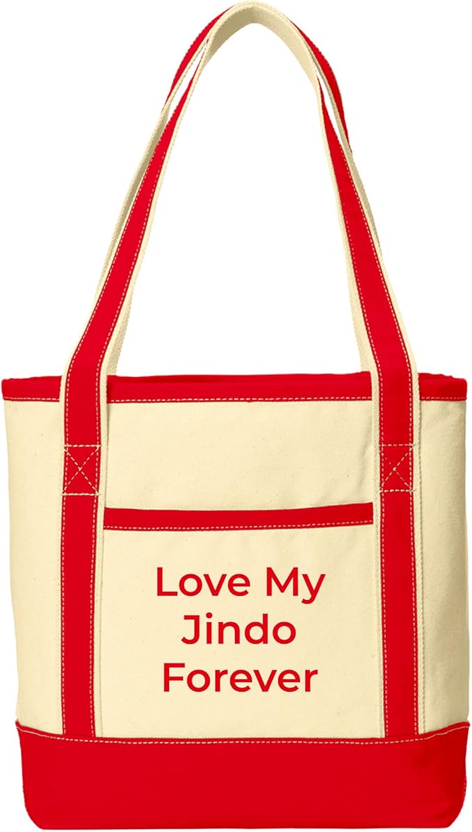 Custom Canvas Tote Bag – Personalized Name or Message – Medium Durable Cotton