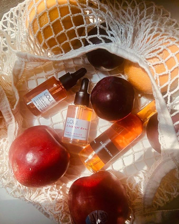 Cotton Mesh Grocery Bags - Reusable Grocery Net Bags - 100% Cotton Mesh Tote Shopping Totes - French Market, Premium Cotton String Tote for Farmers Market, Produce, Grocery or Beach Trip (3 Bags)