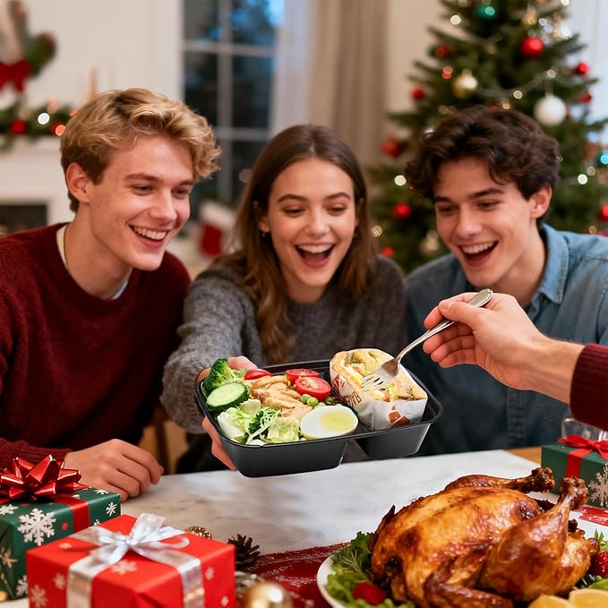 Glotoch 10 Pack 32OZ Meal Prep Containers Reusable Microwave Safe,Extra Large &Thick Food Storage Containers With Lids, Durable Bento Boxes BPA-free, Stackable, Dishwasher/Freezer Safe