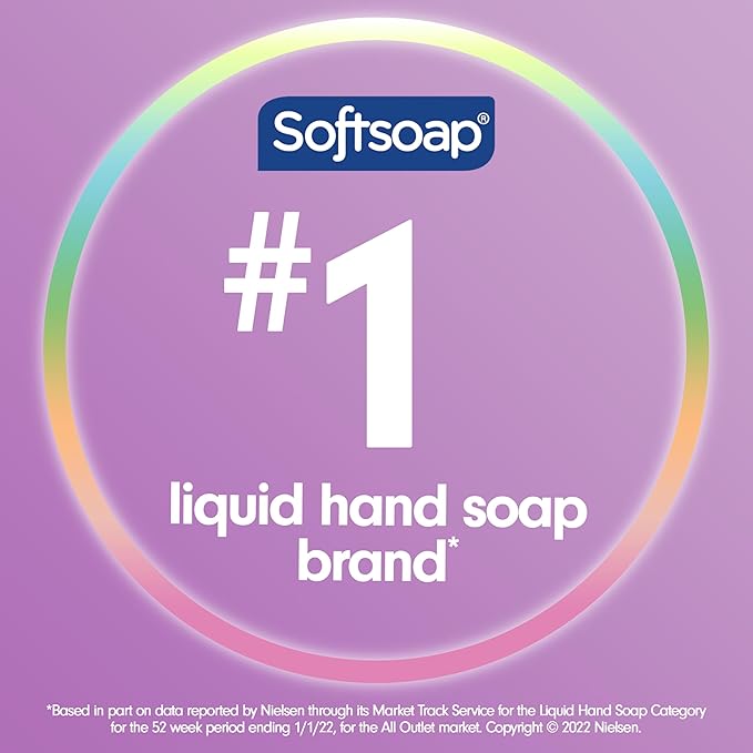 Softsoap Antibacterial Liquid Hand Soap, White Tea & Berry Scent Hand Soap, 11.25 Ounce, 6 Pack