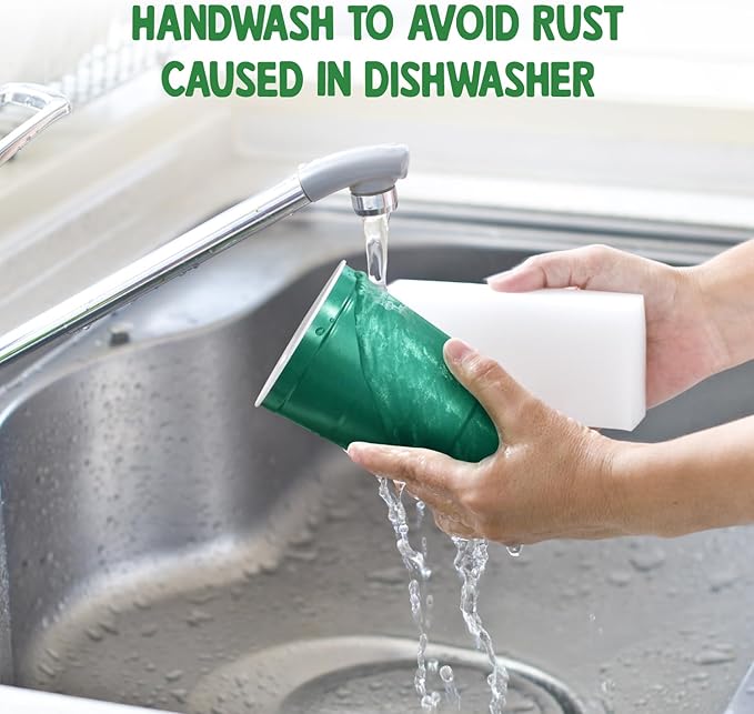 16 oz. Party Cups 'Happy Valentine's Day' Heart Design for Cold Drinks, Durable, Disposable, Recyclable, Made in USA, Red, 12 Count