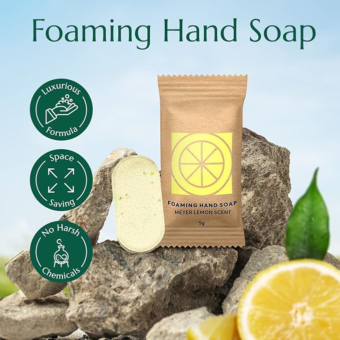 CLEANOMIC Foaming Hand Soap Tablets and Tablet Tin Bundle