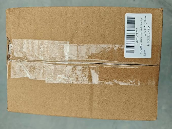 XMGZQ Yellow Knot Statue for Coffee Table Centerpiece Decor,Modern Abstract Art Geometric Sculpture and Figurines, Home Decor Accent,Cube Knick Knacks for Shelves,Bookshelf,Entryway,Floating