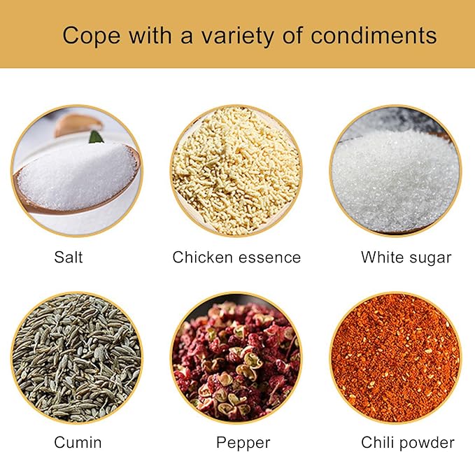 Diydeg Seasoning Jars, Stainless Steel Seasoning Jars Sugar Bowl Metal Seasoning Pots Condiment Jar Container with Clear Glass Lids Spoons Tray for Kitchen