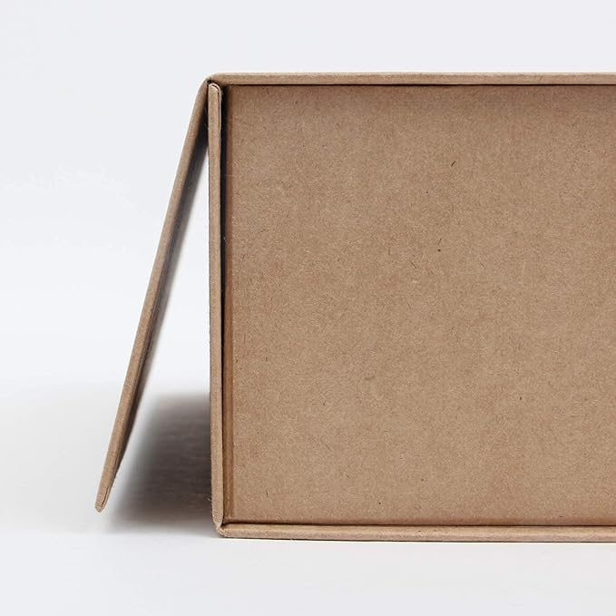 Rsgift Foldable Gift Box with Lid, 11x7.8x3.5 Inches, Magnetic Closure for Men - Wedding, Birthday, Graduation Packaging