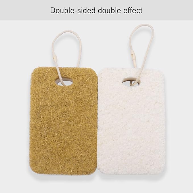 Natural Sponge, Sponges Individually Wrapped, Non Scratch Kitchen Cleaning Sponge Scouring Pad Cellulose Coconut Scrubbing Sponge for Washing Dishes (Pack of 1000 - Yellow)