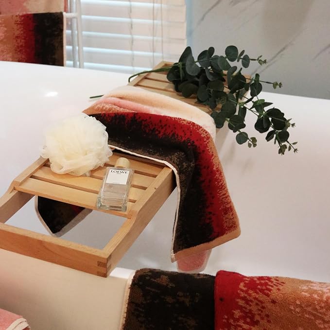 SEMAXE 12-Piece Family Bathroom Towel Set - 100% Cotton, 4 Bath Towels, 4 Hand Towels, 4 Washcloths, Ultra-Soft and Super Absorbent, Lighter Weight