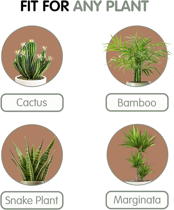 Wood 11.9" x 12.5" Plant Stand Indoor Outdoor, Wooden Single Floor Plant Pot Holder, Natural Plant Stand, Assembly Required (Excluding Potted Plants)