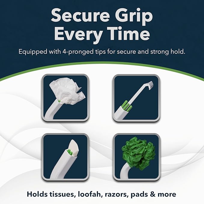 Replacement Head Attachment for Compact, Master & Ultimate Toilet Aid Kit - Hygienic & Economical Solution for Travel, Home or Extra Bathroom - Supports Independent Toileting & Personal Care