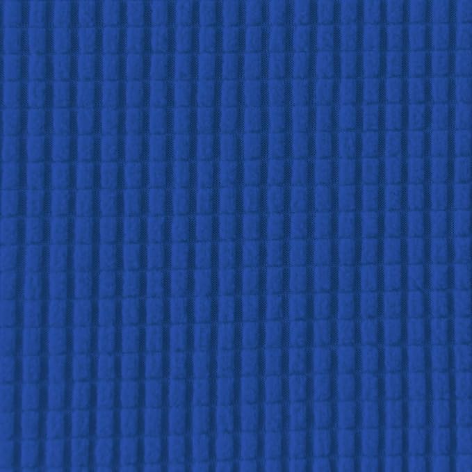 Easy-Going Stretch Ottoman Cover Folding Storage Stool Furniture Protector Soft Rectangle slipcover with Elastic Bottom(Ottoman X-Large,Classic Blue)