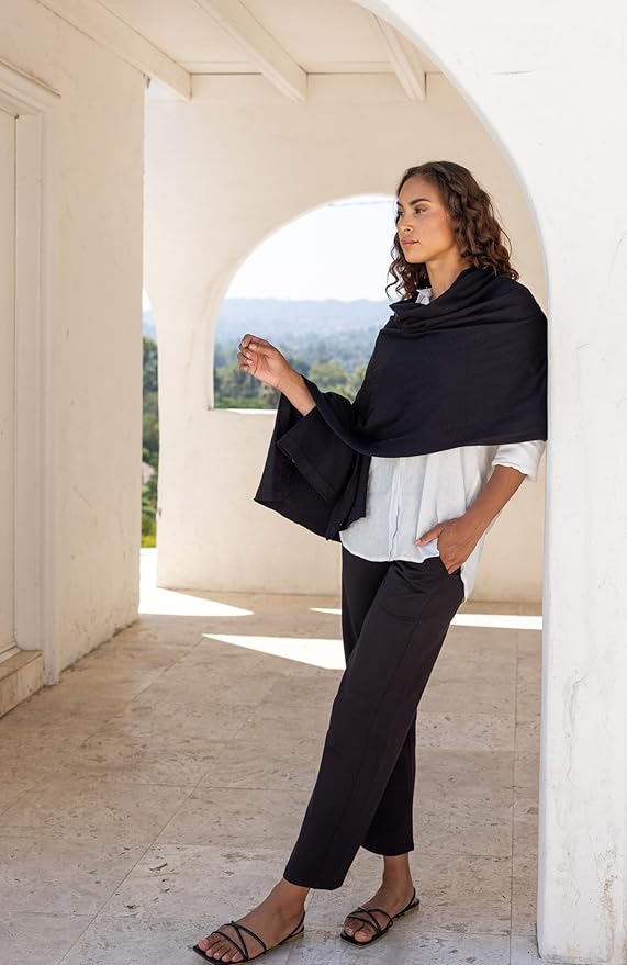 zestt Dreamsoft Travel Scarf, Wrap and Shawl for Women, Organic Cotton