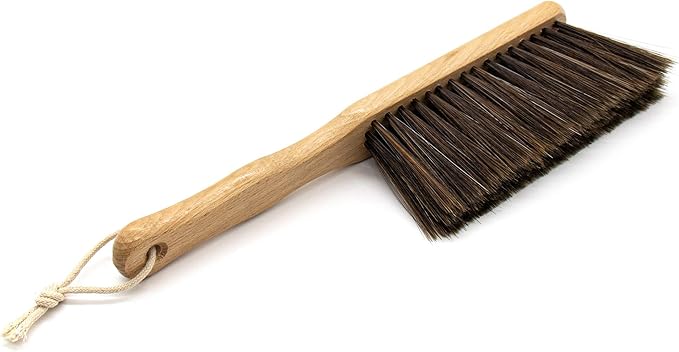 AUEAR, Wood Dusting Brush Cleaning Duster 11.4 Inches Fiber Bench Brushes for Home Kitchen Bedroom