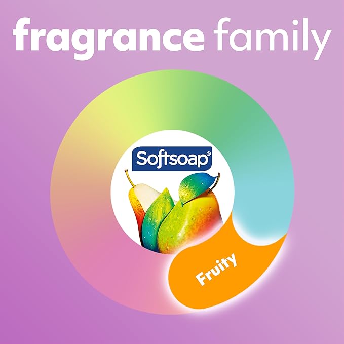 Softsoap Antibacterial Liquid Hand Soap, White Tea & Berry Scent Hand Soap, 11.25 Ounce, 6 Pack