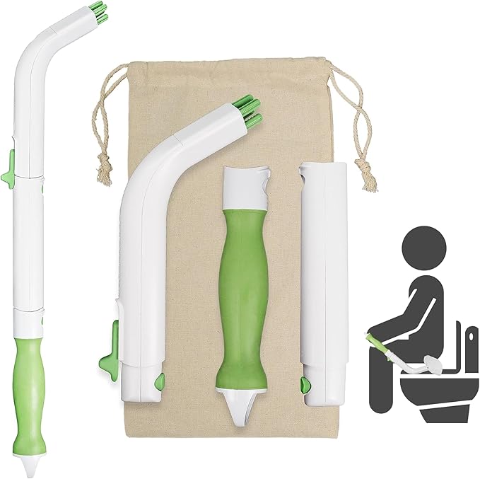 FreedomWand Master Kit - Multipurpose Toilet Aid – 20” Toilet Paper Helper for All People with Range of Motion Limitations – Portable Toilet Aid for Holding Tissue, and Other Personal Hygiene Products