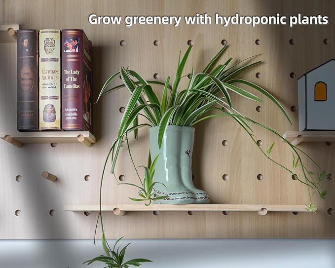 Quoowiit Ceramic Rustic Farmhouse Boot Vase, Green Distressed Flower Vase for Home Decor, Decorative Vases for Centerpiece Table Decorations, Vases for Living Room Kitchen Entryway Mantle Shelf Decor