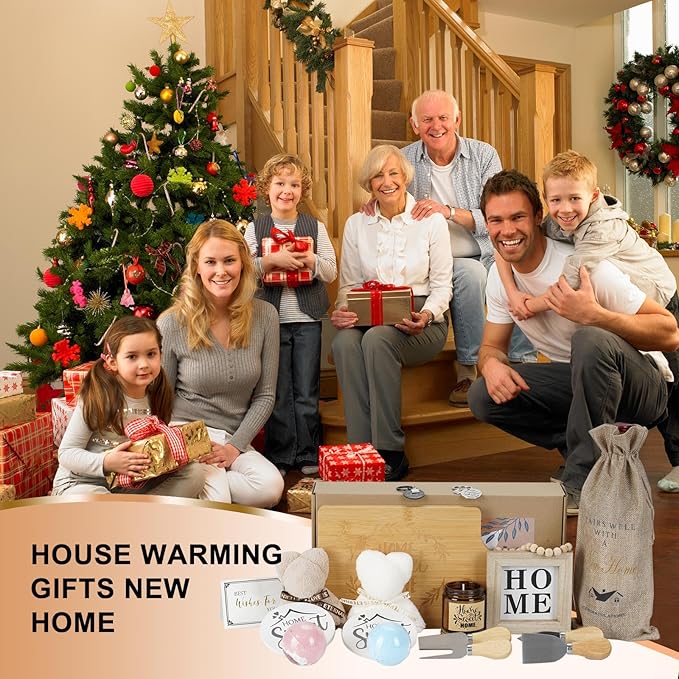 House Warming Gifts New Home, Housewarming Gift Ideas for Women, New Apartment Housewarming Baskets, Welcome Basket, Closing Gifts for Home Buyers