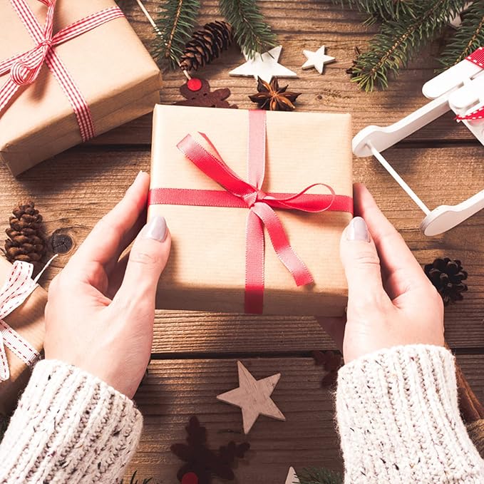 ValBox Gift Boxes 9x4.5x4.5 Inches 12 Pack Brown Recycled Paper Boxes Kraft Favor Boxes for Party, Wedding, Thanksgiving, Crafting, Bridesmaid Proposal, Easy Assemble Cardboard Boxes