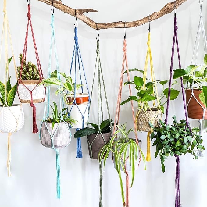 Macrame Cord 2mm x 220Yards (656Feet), Natural Cotton Macrame Rope - 2 Strands Twisted Macrame Cotton Cord for Wall Hanging, Plant Hangers, Crafts, Gift Wrapping and Wedding Decorations, Bluish Green