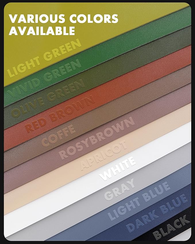 YSAGi Double-Sided Desk Pad, Leather Desk Mat, Eco Cork Desk Pad Protector, Large Mouse Pad for Desk, Waterproof Desk Blotter Pad, Desk Writing Pad for Office Work/Home (Black+Cork, 47.2" x 17")