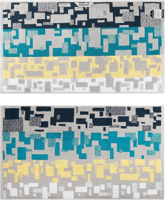 SEMAXE Bathroom Towel, 100% Cotton Bath Towel with Hanging Loop and Smart Tag, Hotel & Spa Quality Soft Absorbent Towel, Gift Box Packaging, 1 Pc Bath Towel, 55" L x 27" W