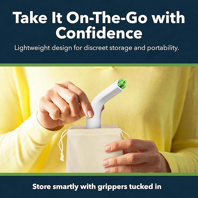 Replacement Head Attachment for Compact, Master & Ultimate Toilet Aid Kit - Hygienic & Economical Solution for Travel, Home or Extra Bathroom - Supports Independent Toileting & Personal Care