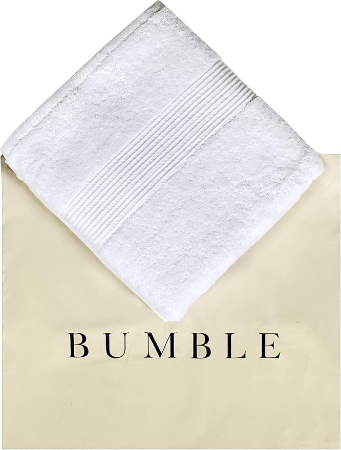 Luxury Extra Large Oversized Bath Towels | Hotel Quality Towels | 650 GSM | Soft Combed Cotton Towels for Bathroom | Thick & Fluffy Bath Sheets | White - 4 Pack