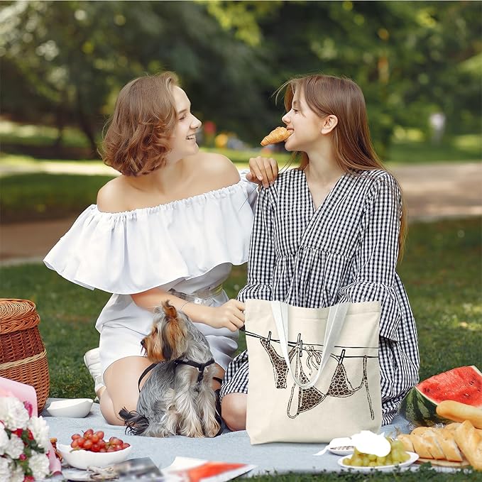 Leopard Print Tote Bags, Tote Bags for Women, Gife for Waoman, Reusable Shopping Bags