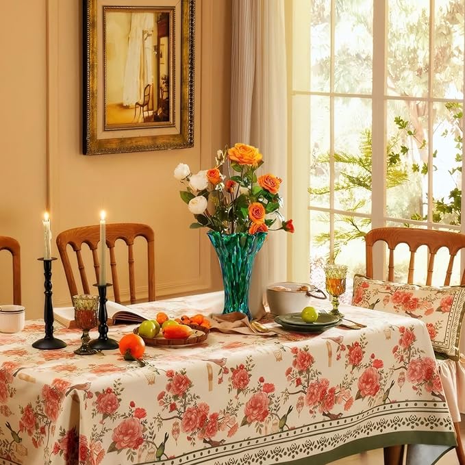 Green Blown Glass Vase for Flowers, 9.6" Teal Vase for Home Decor, Modern Art Flower Vases Decorative Table Centerpiece, Wedding, Living Room, Bookshelf, Entryway, Gift for Women Mom