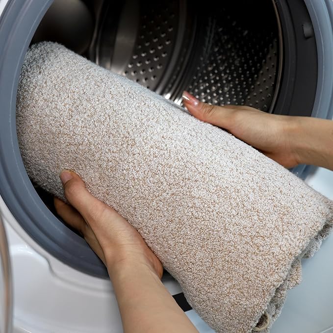 Everplush Diamond Collection Oversized Bath Towel – 1 Pieces, Super Soft & Highly Absorbent, Quick-Drying, Extra Large & Thick. Perfect for Bathroom, Pool, Swimming Use (Brown, 30" x 56" 1PK)