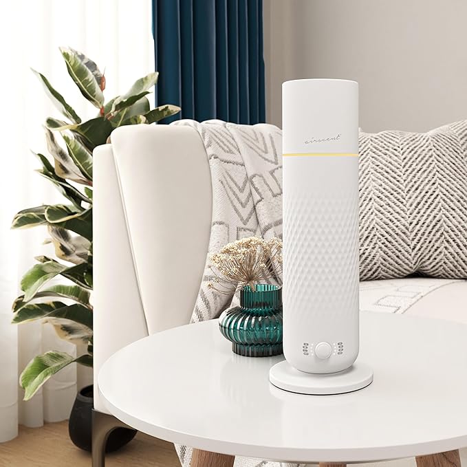 The AirScent Waterless Diffuser - Cold Air Scent Diffuser Oil Machine for Homes, Offices, Hotels and Spas - Aromatherapy Diffuser for Aesthetic Scenting - White - 4.05 Oz - Fragrance Oil Not Included