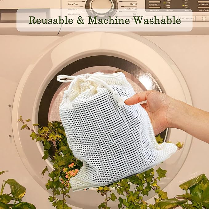 24 Packs Reusable Cotton Rounds - Washable Bamboo Charcoal Makeup Remover Pads, Soft Reusable Face Pads for All Skin Types & Cleansing with Cotton Bag, No Waste