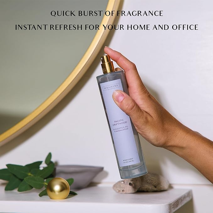 Eucalyptus & Sandalwood Room Spray | Benevolence LA Air & Fabric Freshener for Home & Linen | Refreshing Woodsy Scent, Relaxing Home Fragrance, Holiday Gift Idea for Her & Gifts for Women