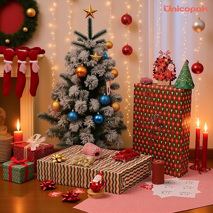 UnicoPak 12 Pack XLarge White Gift Boxes with Lids for Presents, 4-inch Deep Robe Boxes, 17x11x4 Inches