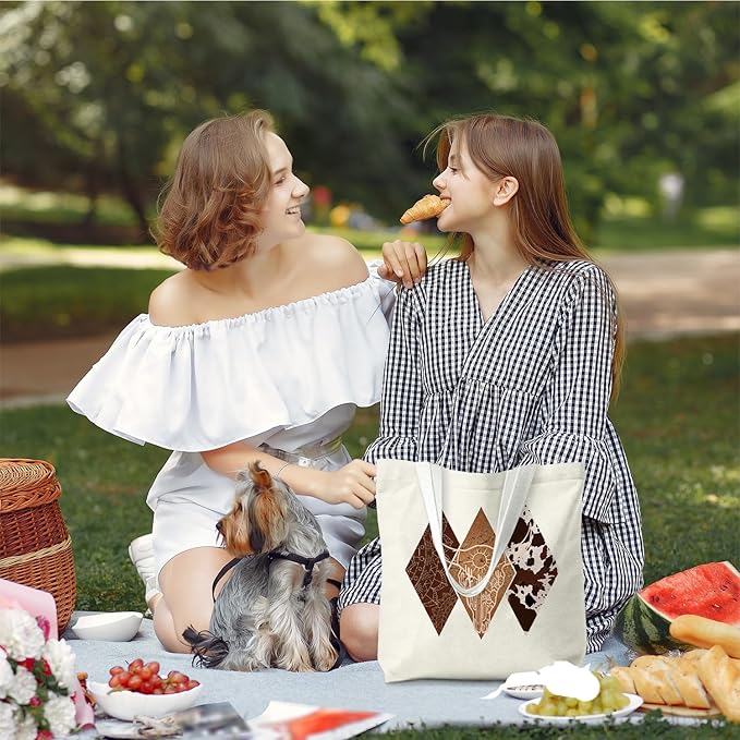 Leopard Print Tote Bags, Tote Bags for Women, Gife for Waoman, Reusable Shopping Bags