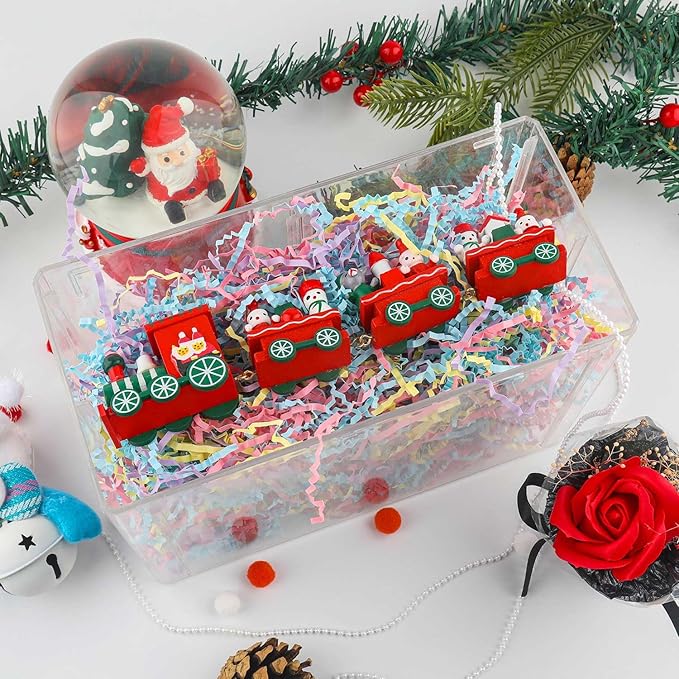 8.5oz Crinkle Paper Filler, Gift Baskets Gift Boxes Crafts Shredded Cut Paper Packaging Decorative Stuffing & Cushioning Confetti for Easter Birthday Wedding Party Favor Blue&Pink&Yellow&Purple