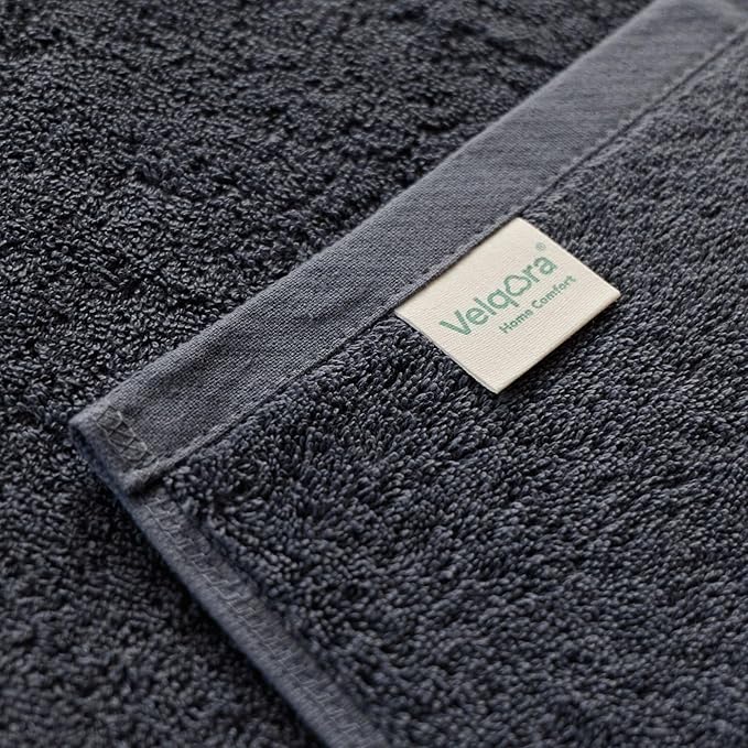 Cotton Bath Towel – Large 30x60 Inches, Soft, Thick & Absorbent Towel for Bathroom, Spa, or Home Use (Gray, 2 Pack – 30"x60")